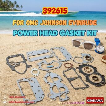 BRL 99999,  392615 Power Head Gasket Kit For OMC Johnson Evinrude Outboard