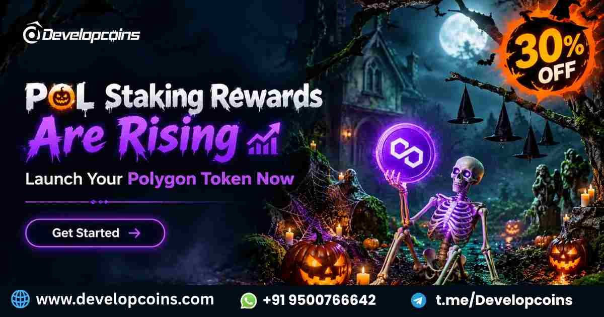 POL Staking Rewards Are Rising – Launch Your Polygon Token Now photo 1