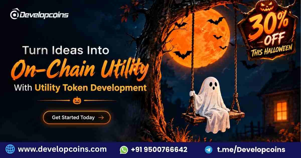 Turn Ideas Into On-Chain Utility With 30% Off This Halloween on Utility Token Development photo 1