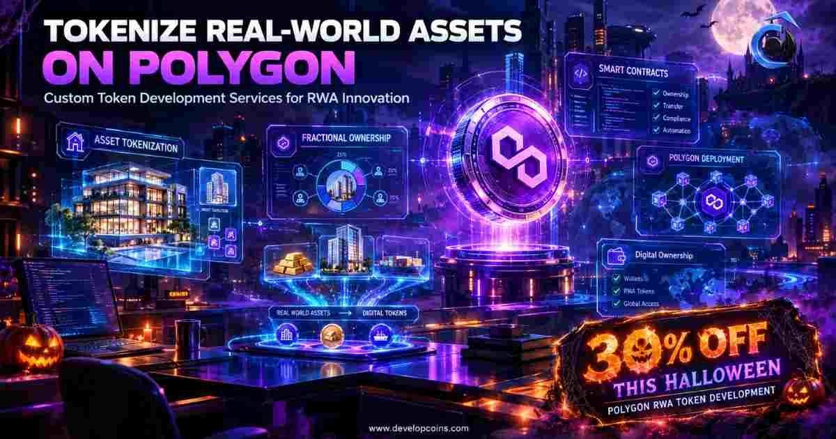 Tokenize Real-World Assets on Polygon with Custom Token Development Services photo 1