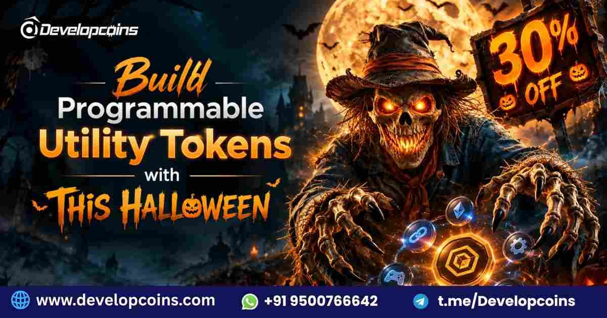 Build Programmable Utility Tokens with 30% OFF This Halloween photo 1