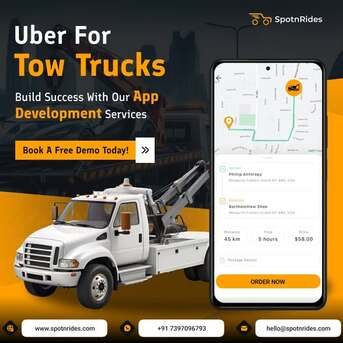 BRL 2999,  Grow Your Towing Business With SpotnRides AI Roadside Assistance App